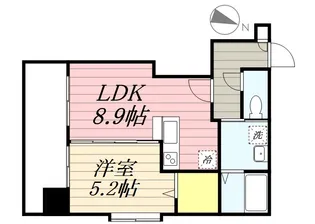 グランシャリオ【8階】の間取り