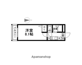 パレステージⅡ【3階】の間取り