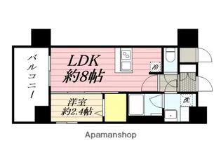 グランフォーレプライム県庁前【3階】の間取り