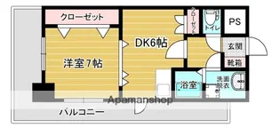 リファレンスイーストパーク【13階】の間取り