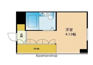 ルポ県庁口【2階】の間取り