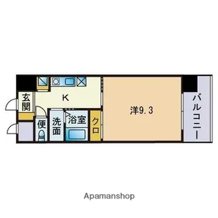 リバティ【5階】の間取り