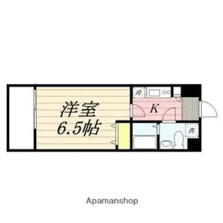 ラセット博多【11階】の間取り