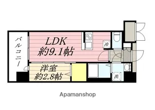 グランフォーレ博多駅プレミア【4階】の間取り