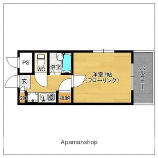 リフレイン25【4階】の間取り