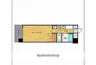 OH BLD NO.5 (旧スカイガーデン博多)【2階】の間取り