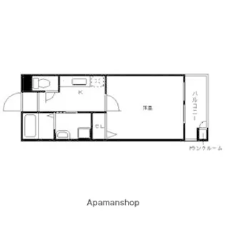 サヴォイ テンジンスクワイヤー【9階】の間取り