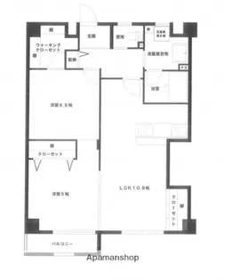 オリエンタル大濠【6階】の間取り