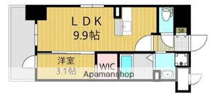福岡県福岡市中央区薬院2丁目【マンション】の間取り