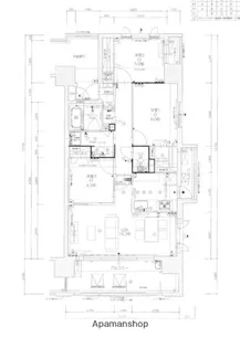 グランフォーレ大橋駅前レジデンス【15階】の間取り