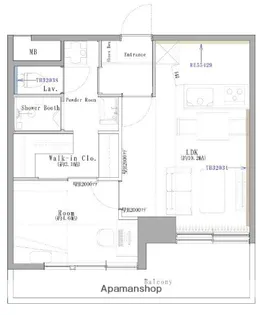 大濠レナーク【3階】の間取り