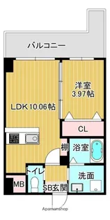 第47川崎ビル【3階】の間取り