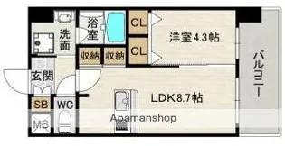 OH OHASHI BLD.【5階】の間取り