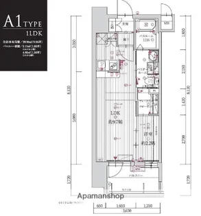 福岡県福岡市中央区大名2丁目【マンション】の間取り