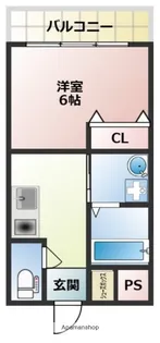 SunMark平尾駅前【4階】の間取り