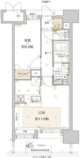 福岡県福岡市博多区竹下4丁目【マンション】の間取り