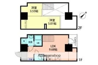MODERN PALAZZO天神東グランM【9階】の間取り