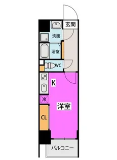 21テクノロジー【10階】の間取り