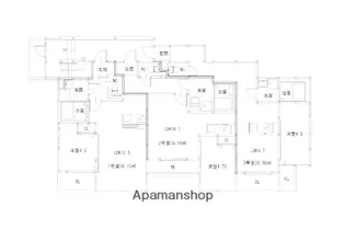 アリビオ野間大池【3階】の間取り