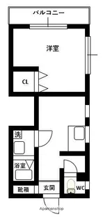 福岡県福岡市中央区薬院2丁目【マンション】の間取り