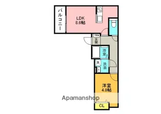 アトレ【3階】の間取り