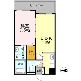 フォレスト’00【2階】の間取り