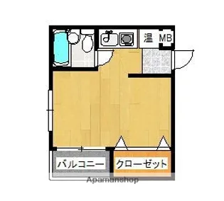 エスポワール大濠公園【2階】の間取り