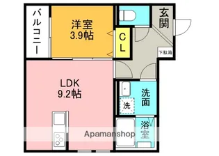 福岡県福岡市南区横手南町【アパート】の間取り