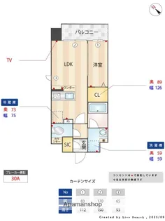 クラス平尾【3階】の間取り