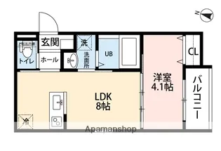 HARU TERRACE【1階】の間取り