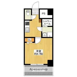 リラス2000年通り.【2階】の間取り