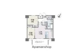 MODERN PALAZZO 博多デュオグランデEast【10階】の間取り