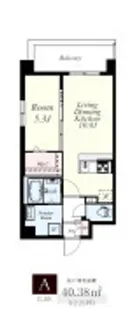 フランディオール桜並木【6階】の間取り