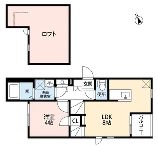 筑紫通ヴィラ【101号室号室】の間取り