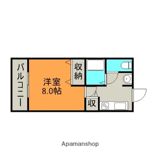 西日本井尻ビル【4階】の間取り