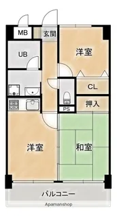 FLEX博多南【2階】の間取り