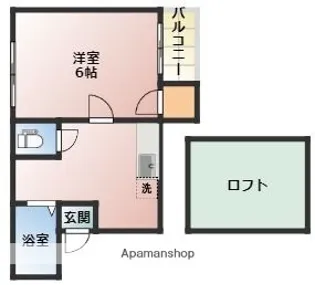 ハイツASKA【2階】の間取り