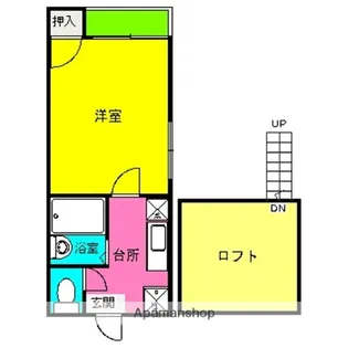 スルーヴァリⅡ【2階】の間取り