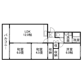 サンガーデン春日【1階】の間取り
