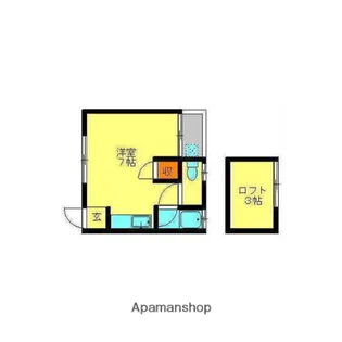 ラフォーレ春日【1階】の間取り