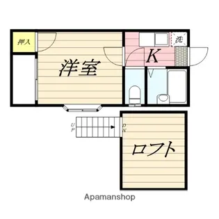 サニーテラス1番館【2階】の間取り