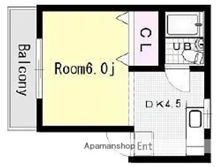 メゾンあいおい【4階】の間取り