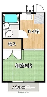 シャトー和桂美【2階】の間取り