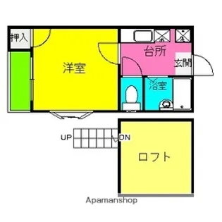 コーポ巴【2階】の間取り