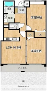 セントレー西長住【1階】の間取り