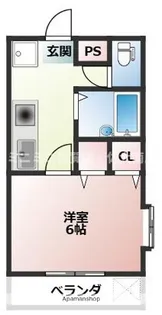 グロース春日日の出ビル【2階】の間取り