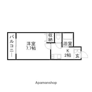 ヴィラ21【2階】の間取り
