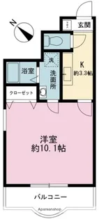 パレススイート【6階】の間取り