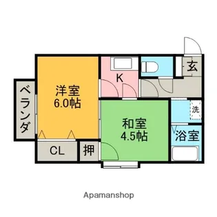 レジデンスAI【1階】の間取り