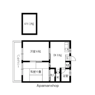 福岡県大野城市川久保1丁目【アパート】の間取り